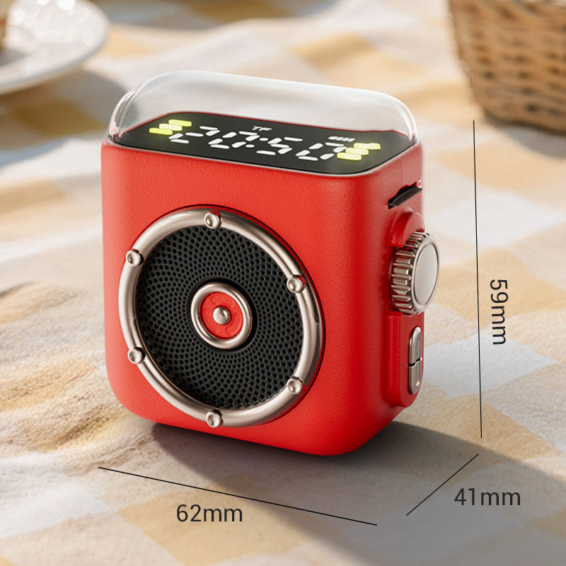 Enceinte Mini Magnétique — Son à 360° et Spectacle de Lumières LED