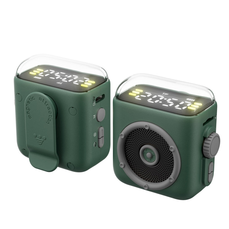 Enceinte Mini Magnétique — Son à 360° et Spectacle de Lumières LED