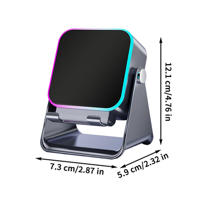 ⏳Offre spéciale à durée limitée⏰Enceinte Bluetooth sans fil à induction 5 en 1 avec support réglable pour téléphone