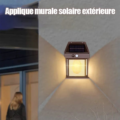 🔥VENTE LIMITÉE 50 % DE RÉDUCTION🔥Applique murale solaire à détecteur de mouvement en tungstène