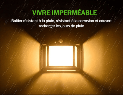 🔥VENTE LIMITÉE 50 % DE RÉDUCTION🔥Applique murale solaire à détecteur de mouvement en tungstène