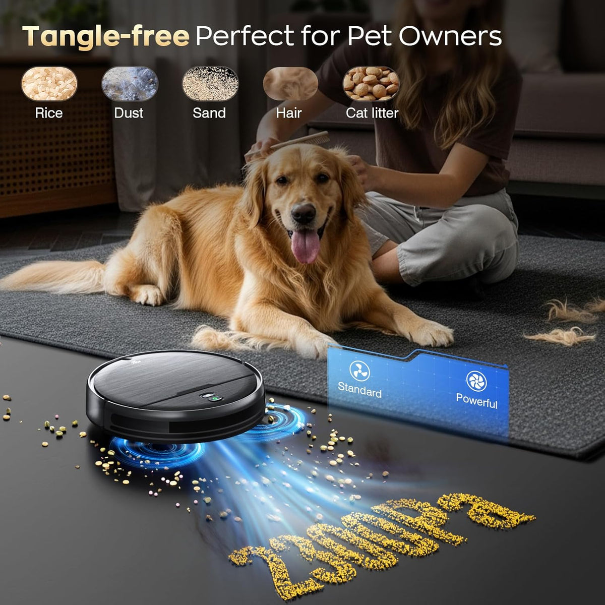 🏆Meilleure vente 🔥Aspirateur robot puissant tout-en-un